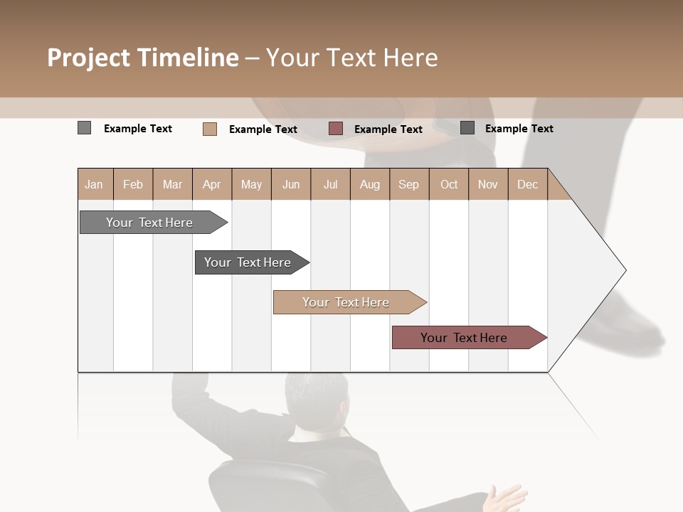 Competitive Isolated Scared PowerPoint Template