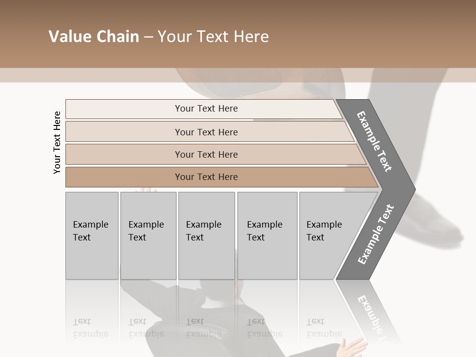Competitive Isolated Scared PowerPoint Template