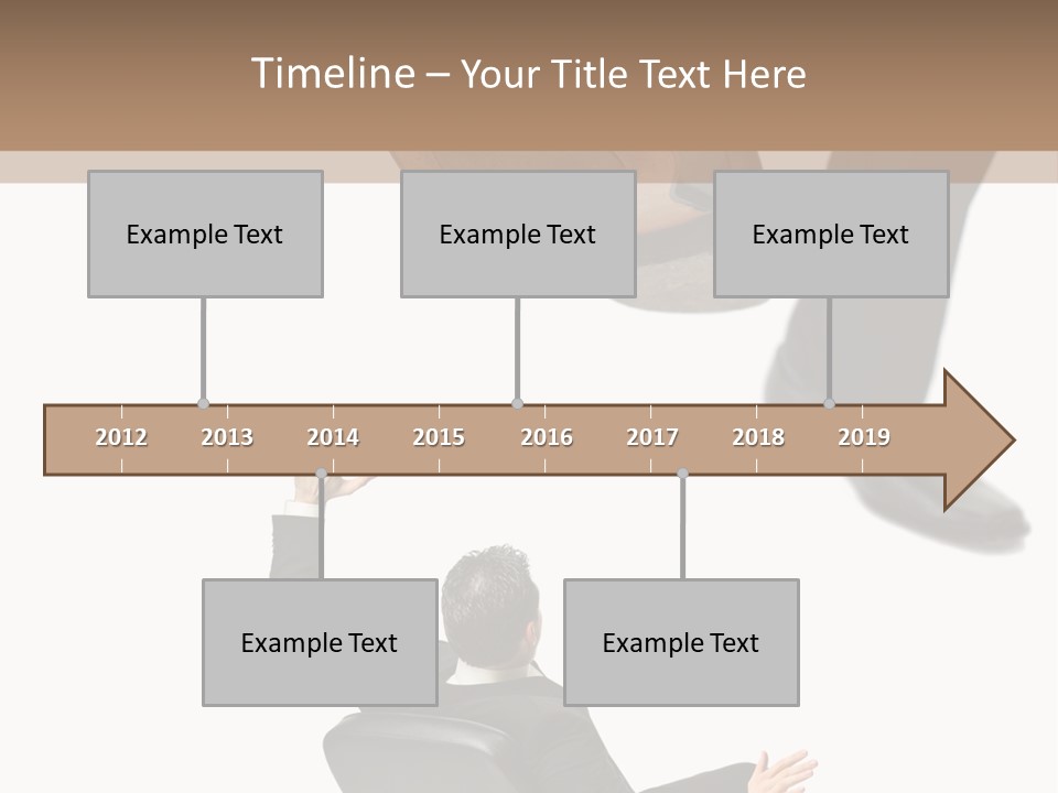 Competitive Isolated Scared PowerPoint Template