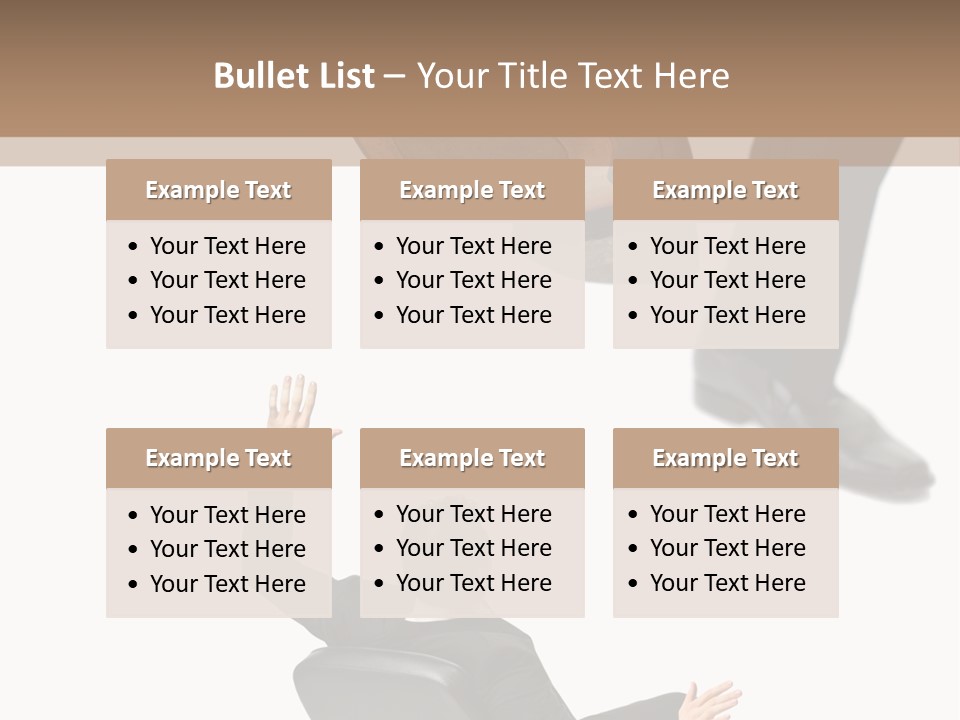 Competitive Isolated Scared PowerPoint Template