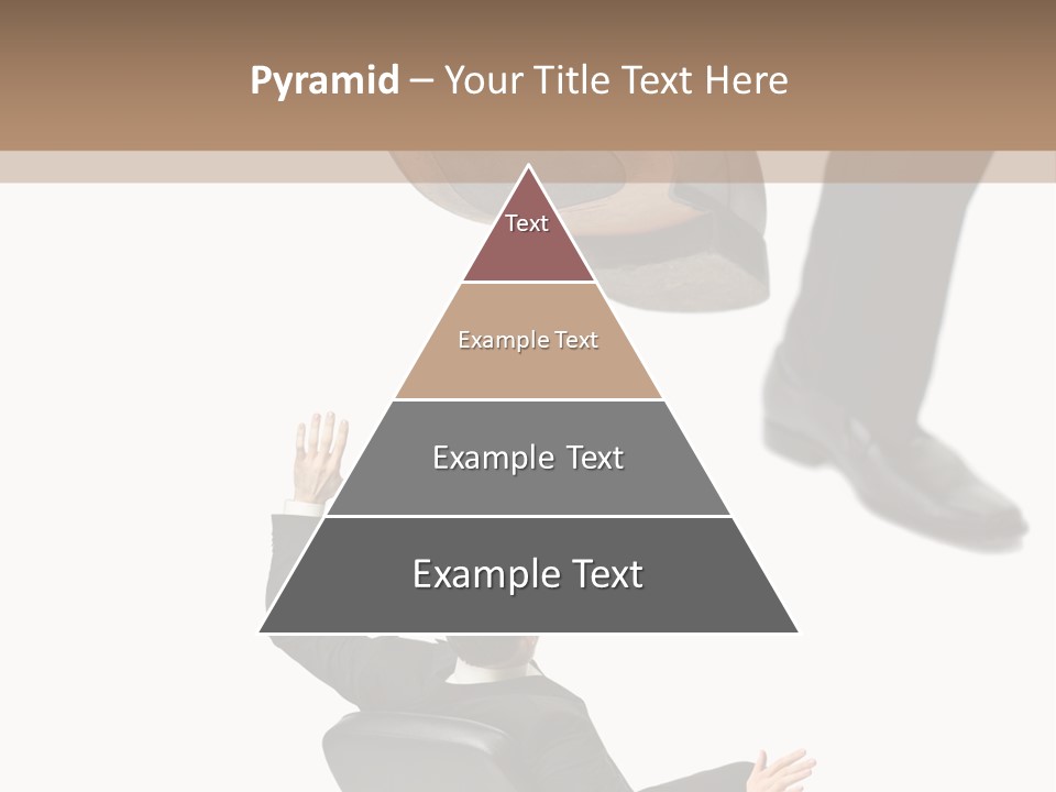 Competitive Isolated Scared PowerPoint Template