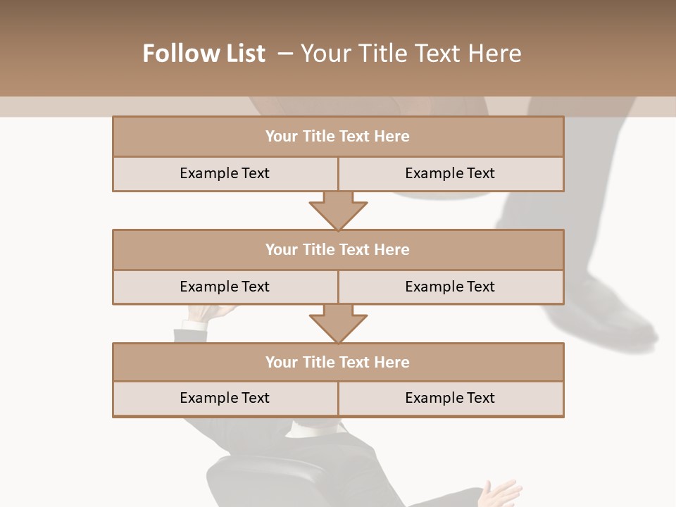 Competitive Isolated Scared PowerPoint Template