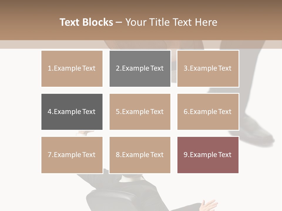 Competitive Isolated Scared PowerPoint Template
