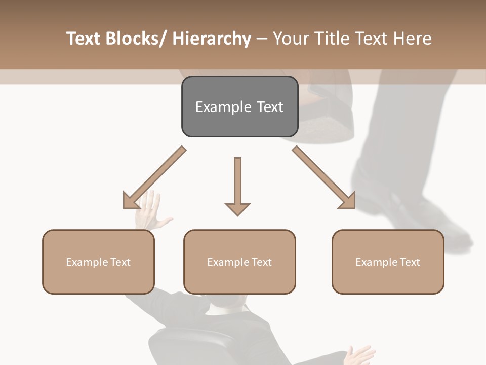 Competitive Isolated Scared PowerPoint Template