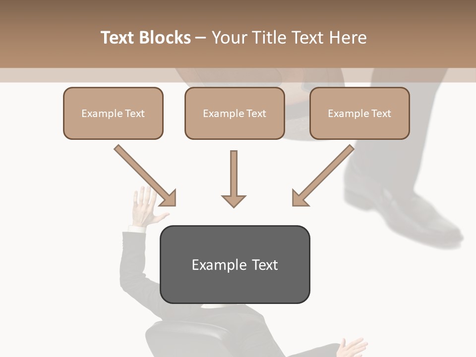 Competitive Isolated Scared PowerPoint Template