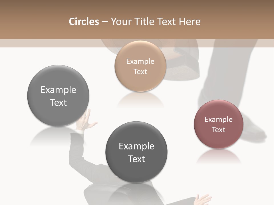 Competitive Isolated Scared PowerPoint Template