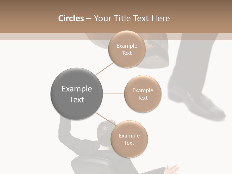 Competitive Isolated Scared PowerPoint Template