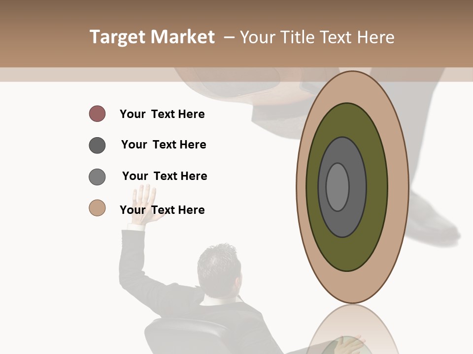 Competitive Isolated Scared PowerPoint Template