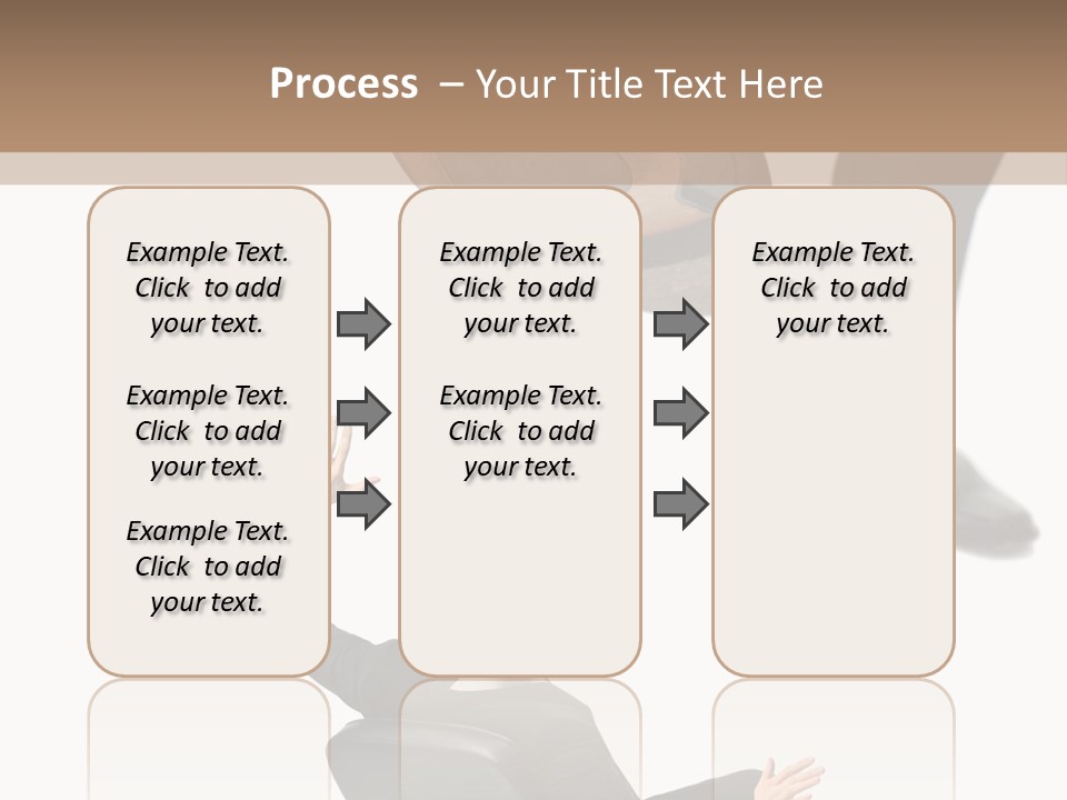 Competitive Isolated Scared PowerPoint Template