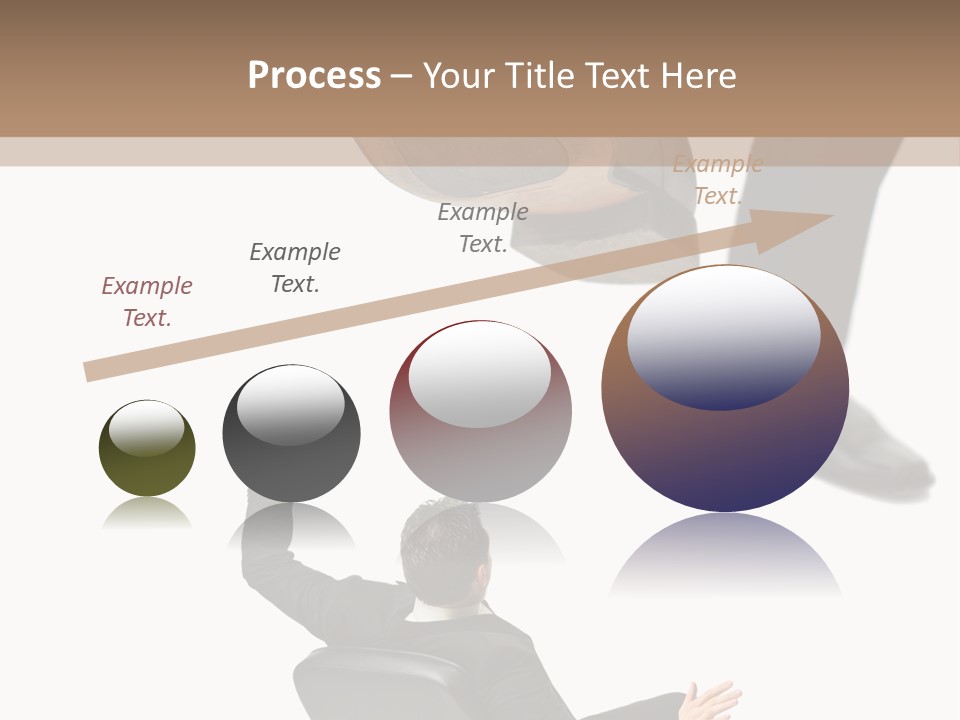 Competitive Isolated Scared PowerPoint Template
