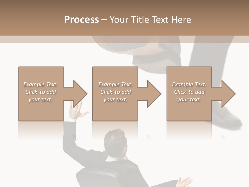 Competitive Isolated Scared PowerPoint Template