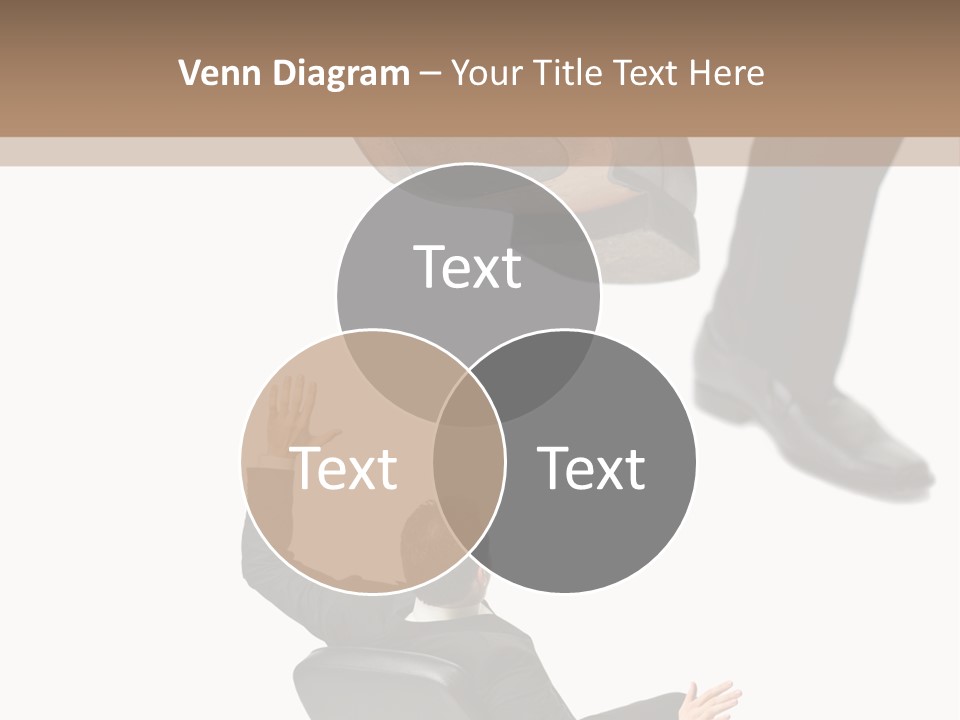 Competitive Isolated Scared PowerPoint Template