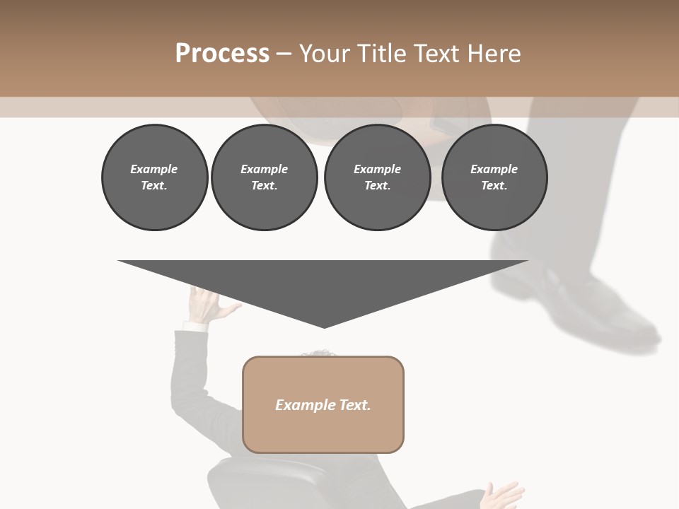 Competitive Isolated Scared PowerPoint Template
