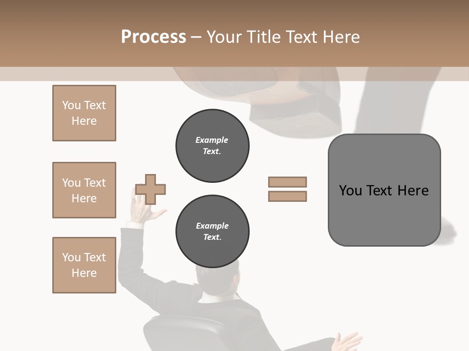 Competitive Isolated Scared PowerPoint Template
