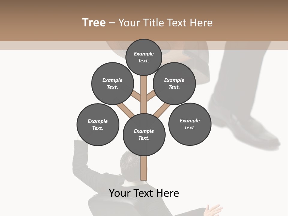 Competitive Isolated Scared PowerPoint Template