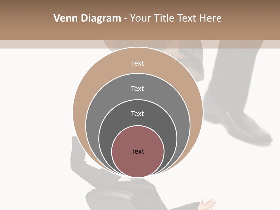 Competitive Isolated Scared PowerPoint Template
