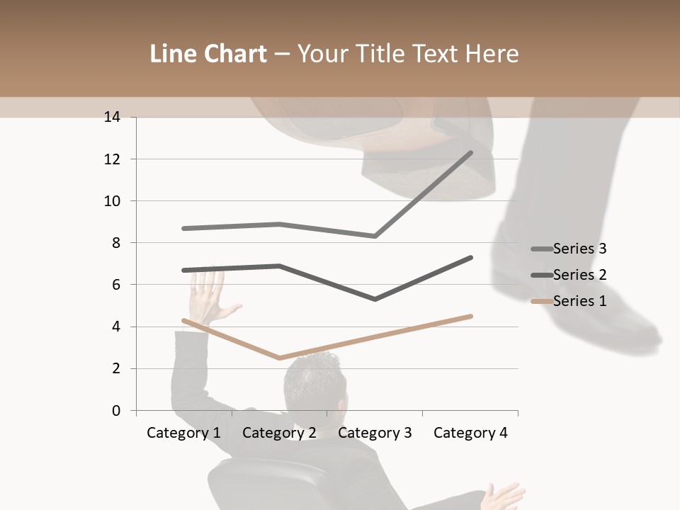 Competitive Isolated Scared PowerPoint Template