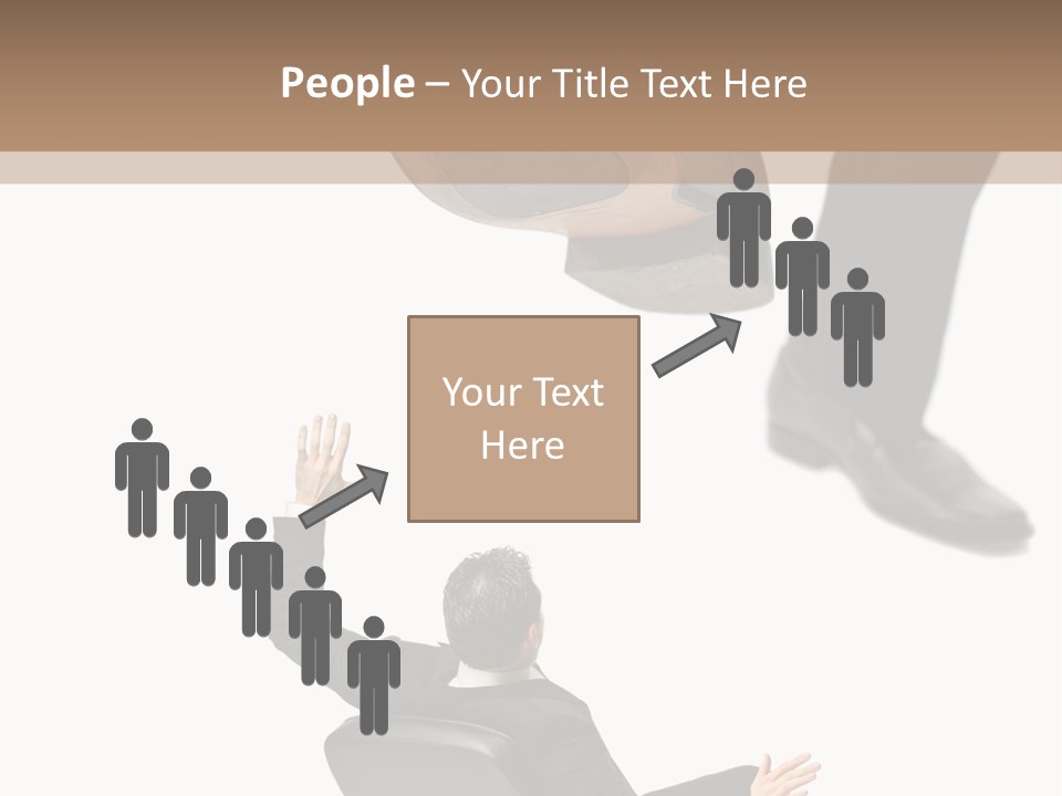 Competitive Isolated Scared PowerPoint Template