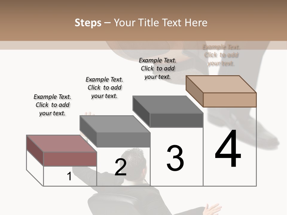 Competitive Isolated Scared PowerPoint Template