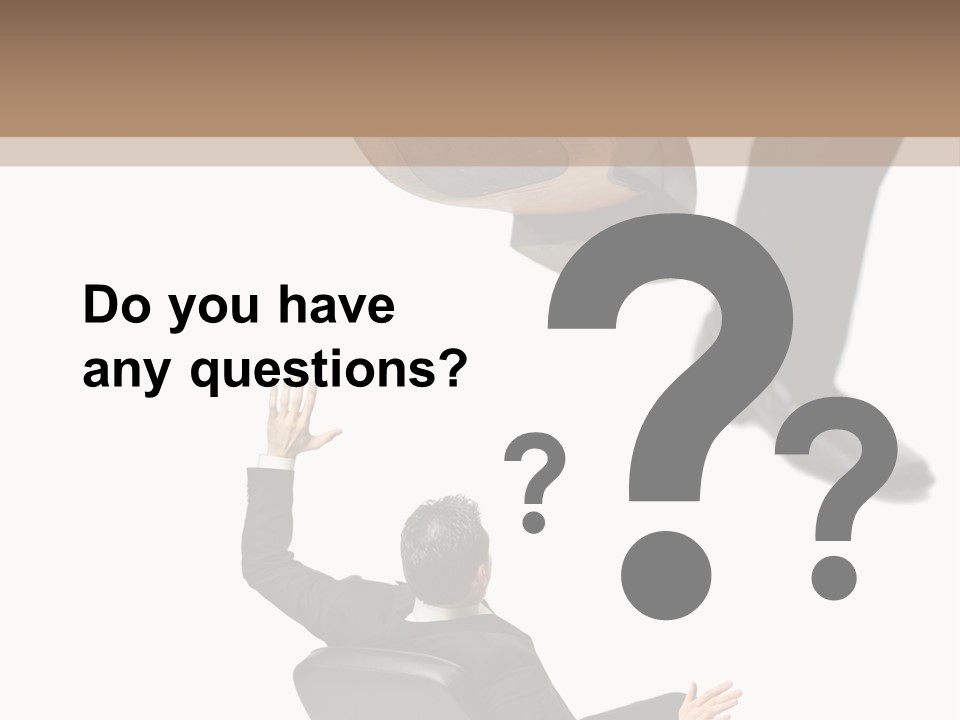 Competitive Isolated Scared PowerPoint Template