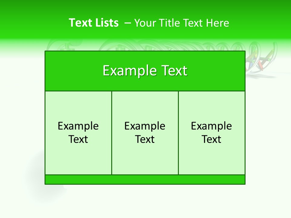 A Row Of Colorful Pencils On A White Background PowerPoint Template