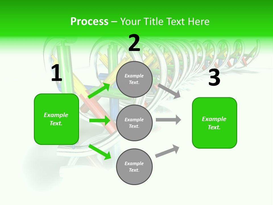 A Row Of Colorful Pencils On A White Background PowerPoint Template