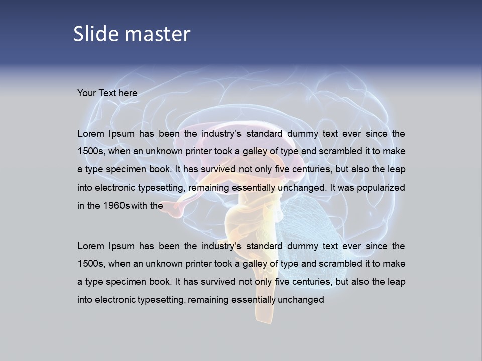 Person Background Lifestyle PowerPoint Template