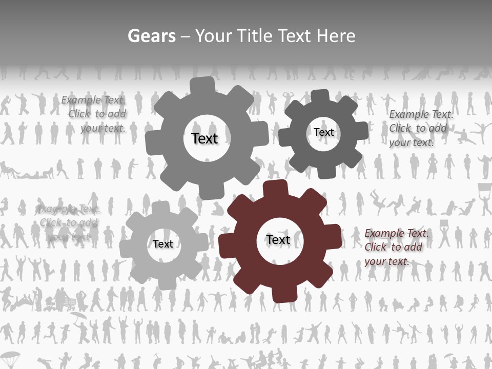 Entrance Glow Glory PowerPoint Template