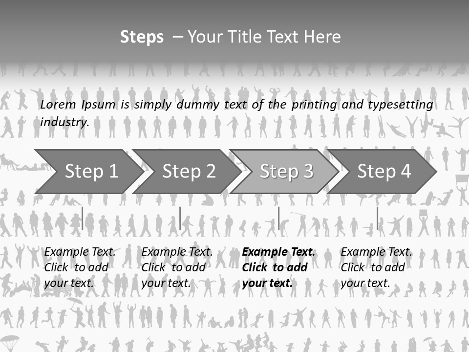 Entrance Glow Glory PowerPoint Template