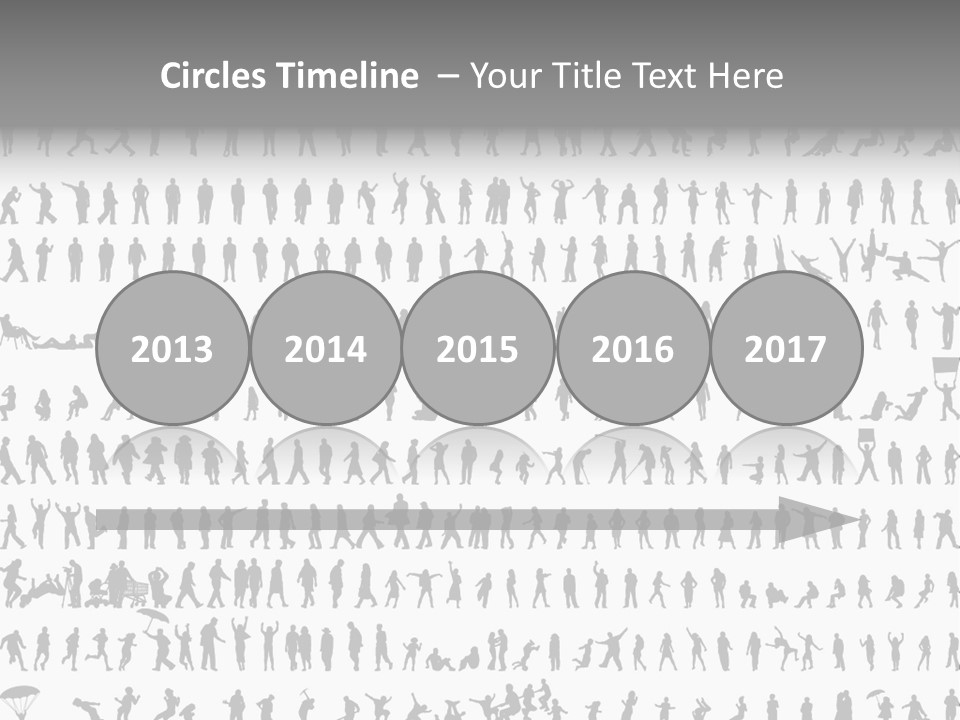 Entrance Glow Glory PowerPoint Template