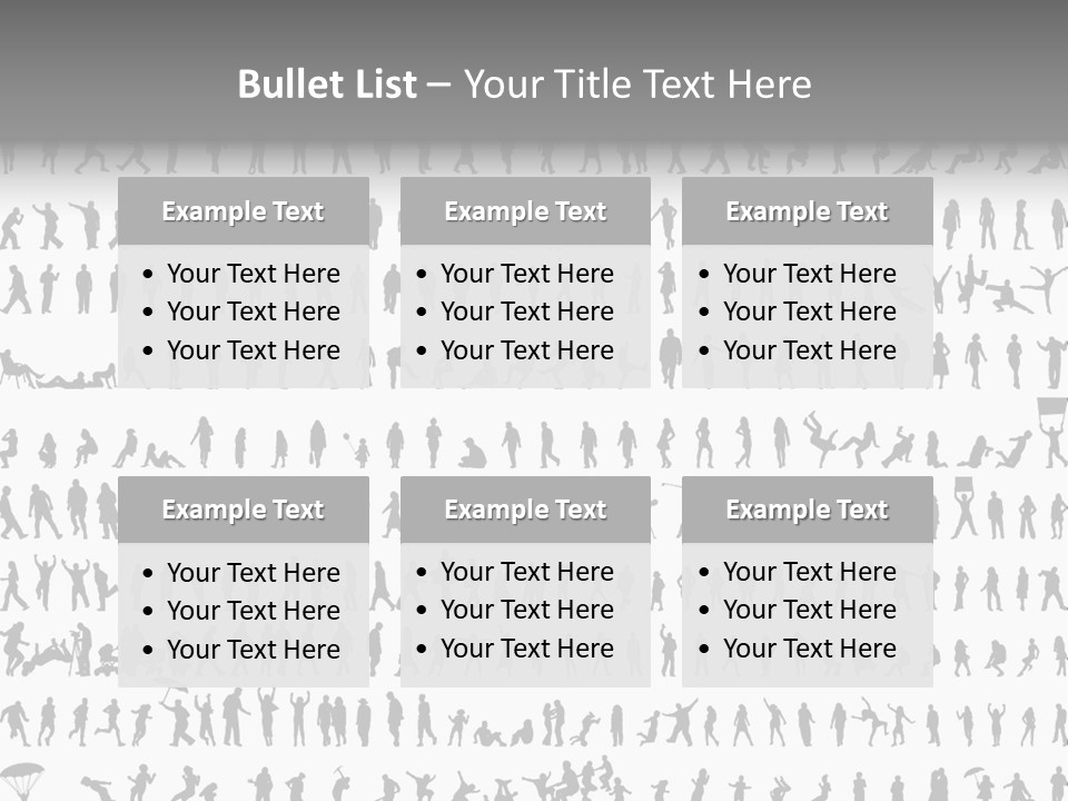 Entrance Glow Glory PowerPoint Template