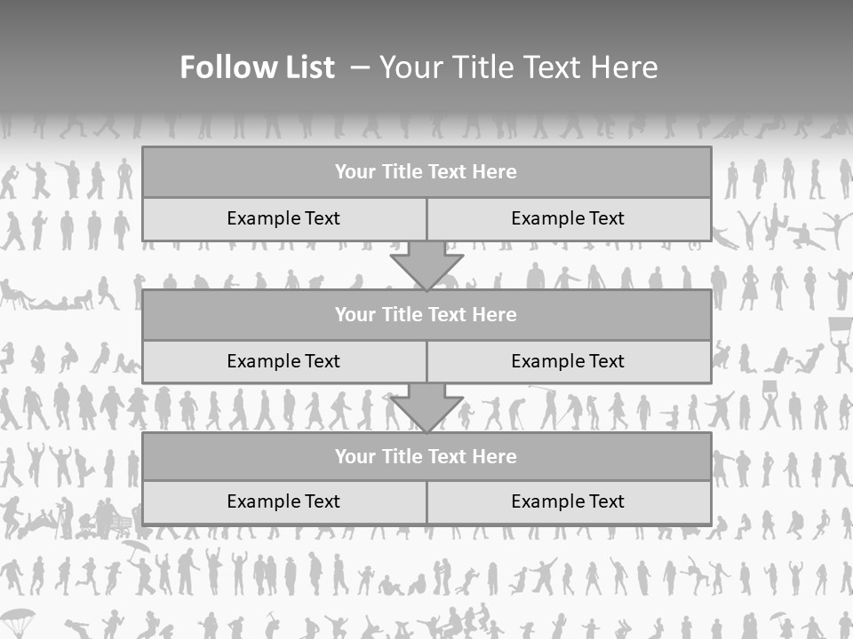 Entrance Glow Glory PowerPoint Template