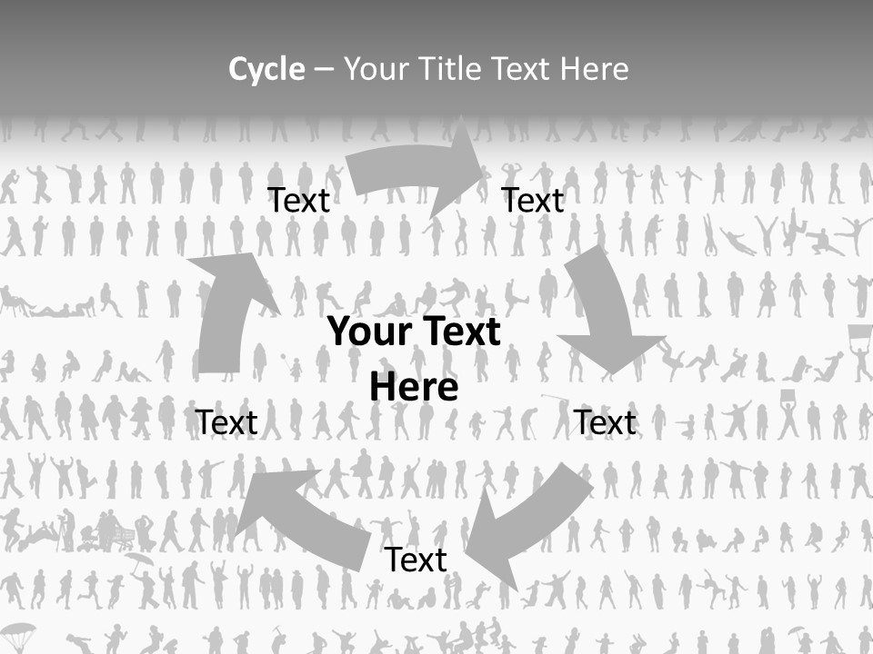 Entrance Glow Glory PowerPoint Template