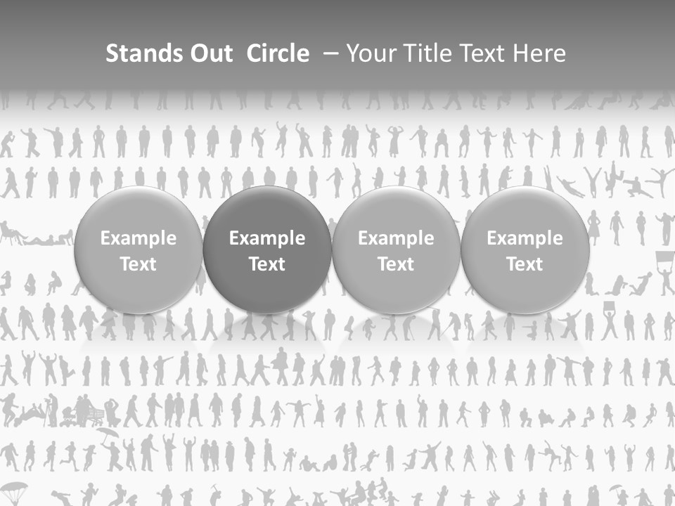 Entrance Glow Glory PowerPoint Template