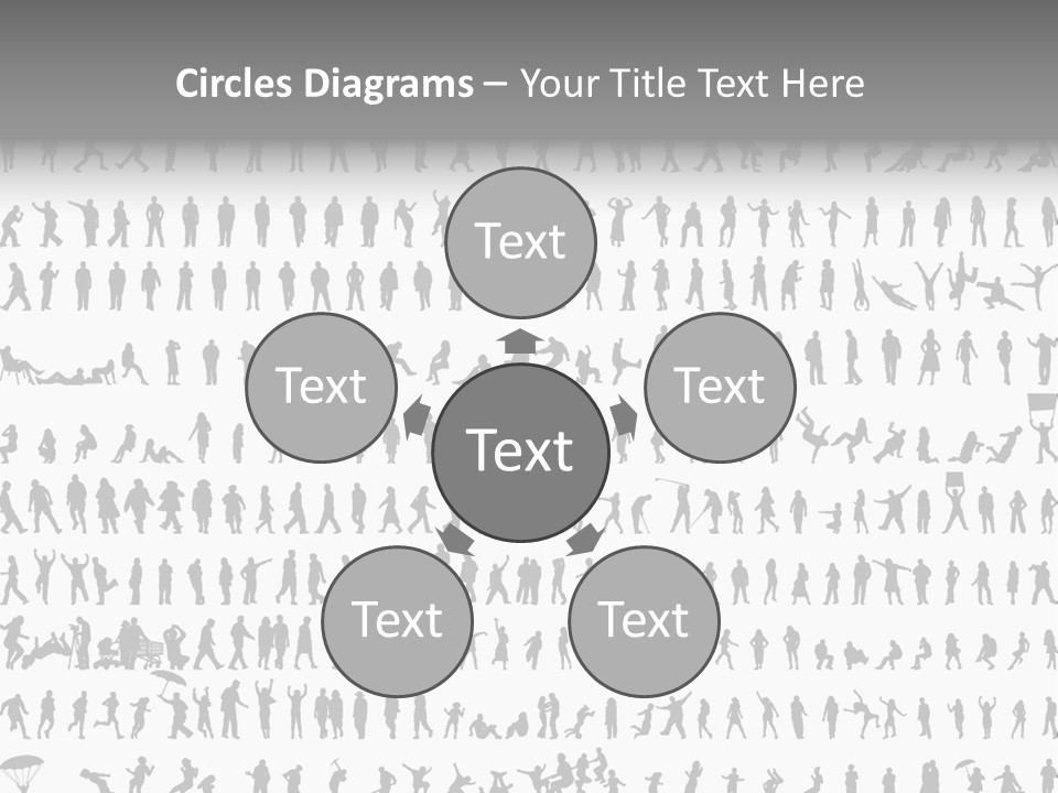 Entrance Glow Glory PowerPoint Template