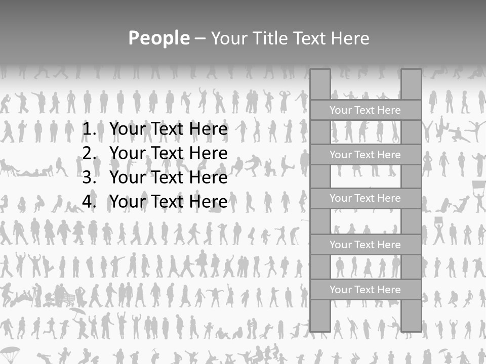 Entrance Glow Glory PowerPoint Template