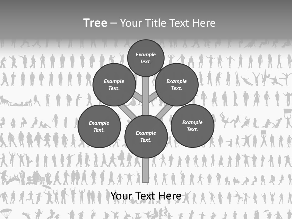 Entrance Glow Glory PowerPoint Template