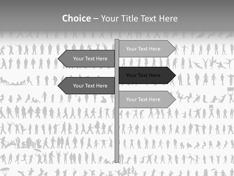 Entrance Glow Glory PowerPoint Template