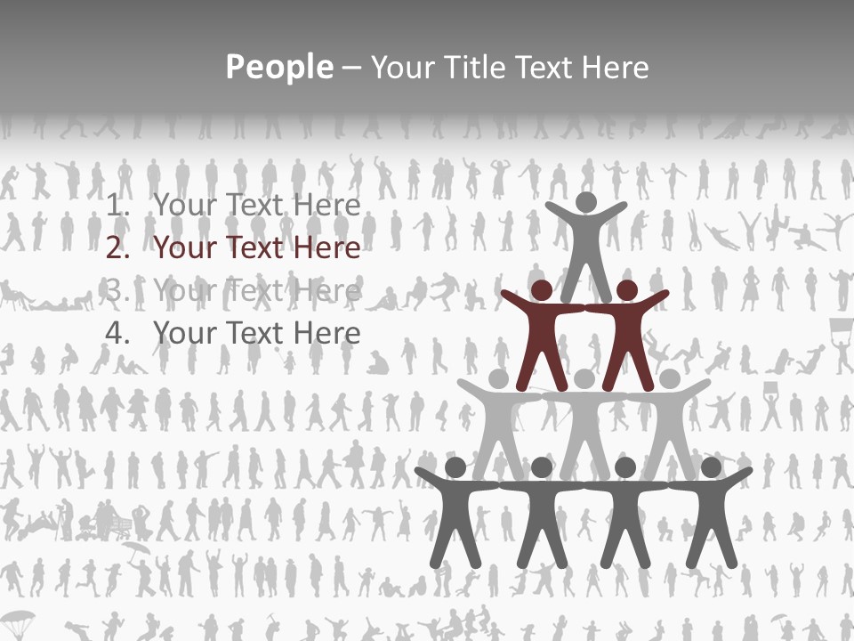 Entrance Glow Glory PowerPoint Template