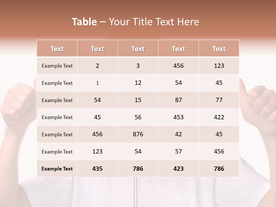 Isolated Earphones Caucasian PowerPoint Template