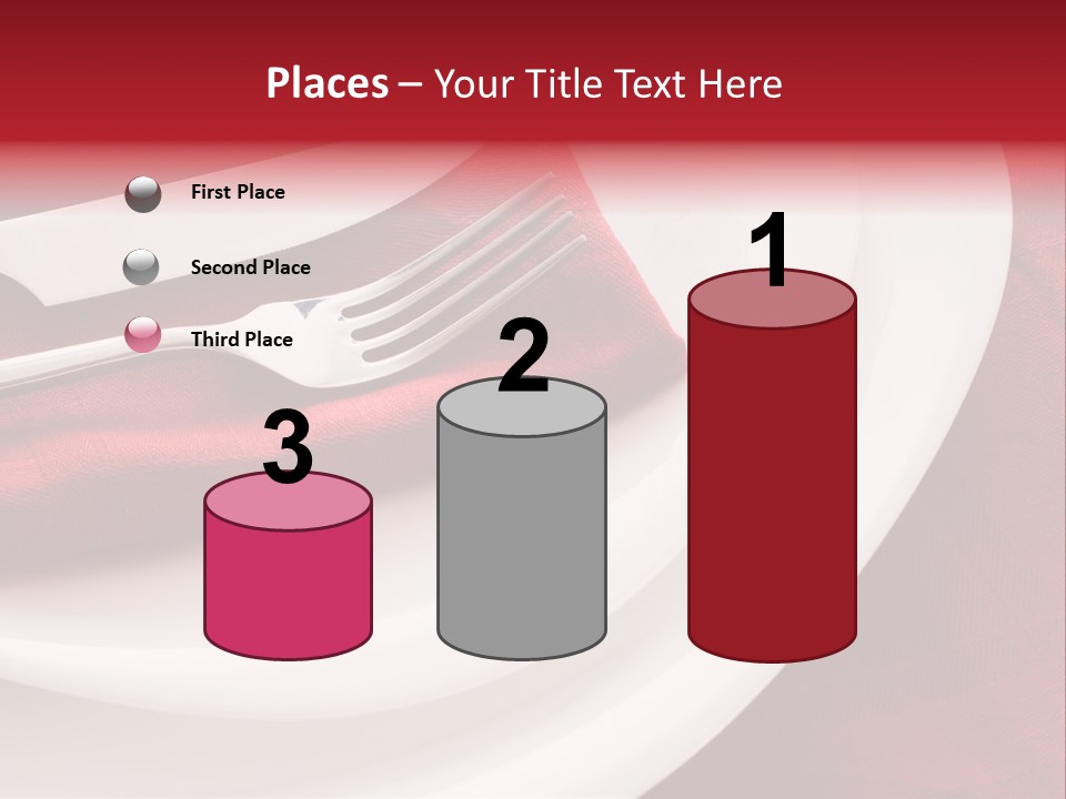 Elegance Empty Plate PowerPoint Template