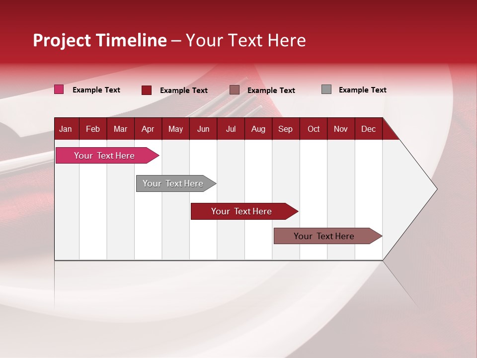 Elegance Empty Plate PowerPoint Template
