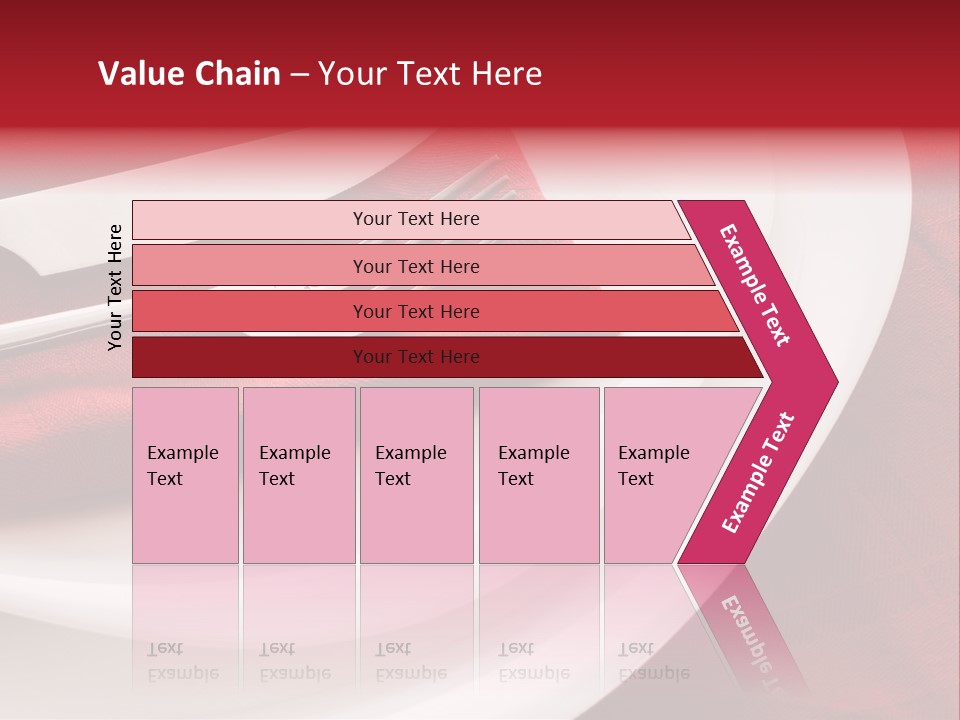 Elegance Empty Plate PowerPoint Template