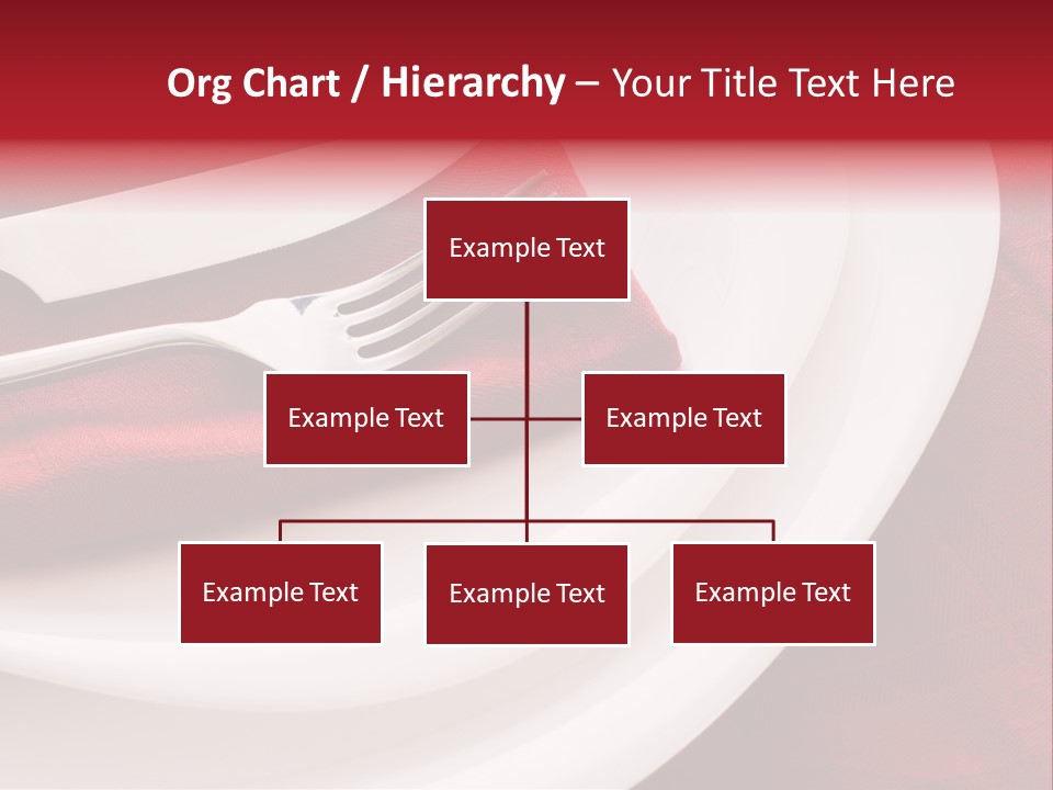 Elegance Empty Plate PowerPoint Template