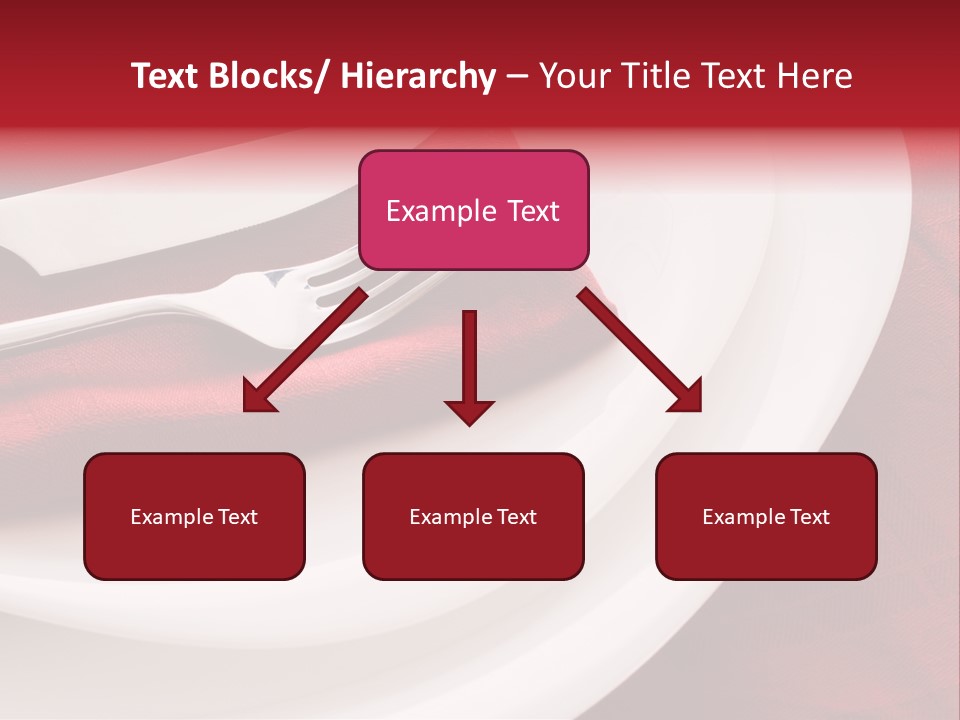 Elegance Empty Plate PowerPoint Template