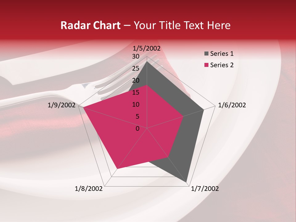 Elegance Empty Plate PowerPoint Template