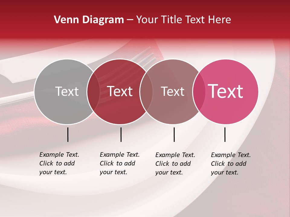 Elegance Empty Plate PowerPoint Template