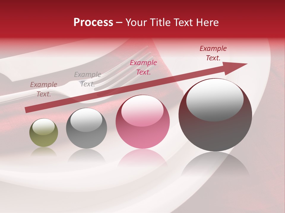 Elegance Empty Plate PowerPoint Template