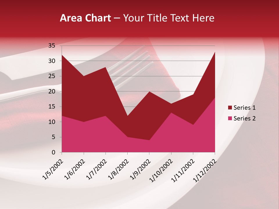 Elegance Empty Plate PowerPoint Template