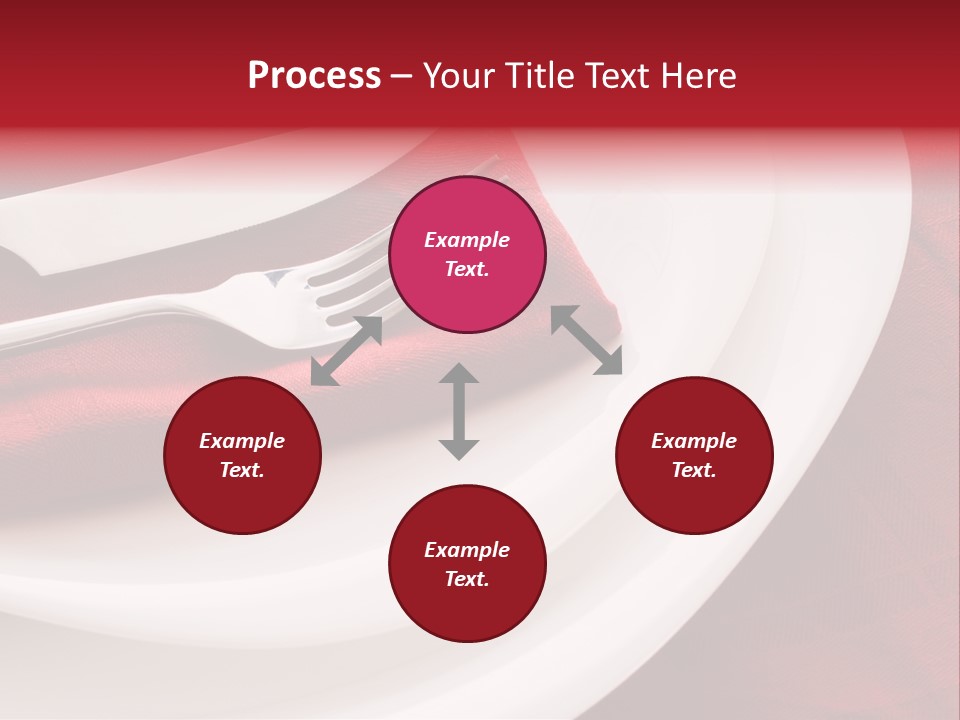 Elegance Empty Plate PowerPoint Template